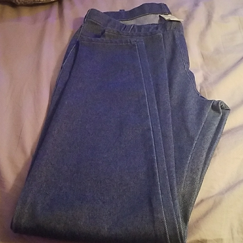 Denim jeggings